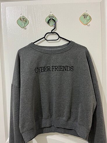 Gri sweatshirt