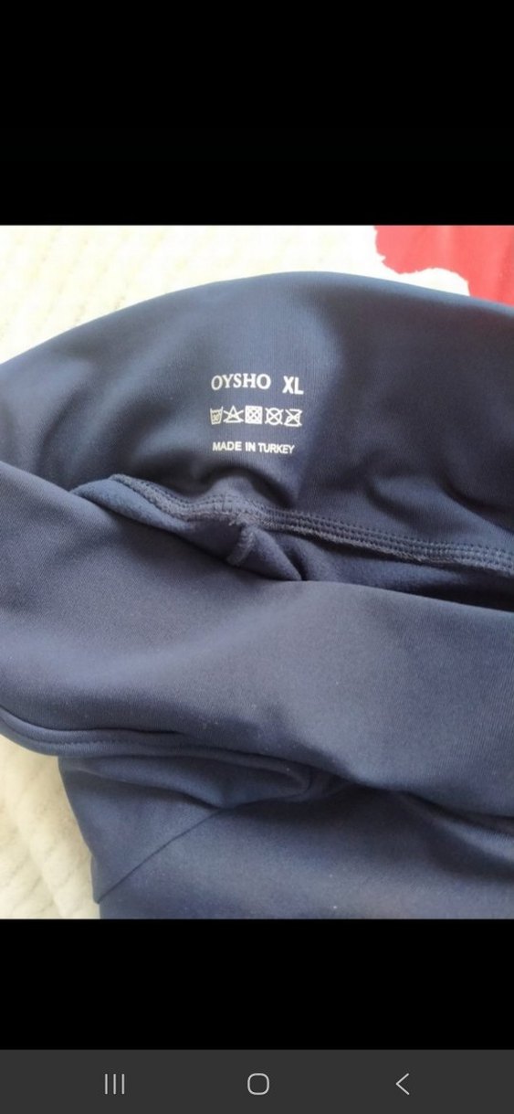 Kadın Lacivert Kalın Kumaşlı Tayt - Görsel 2