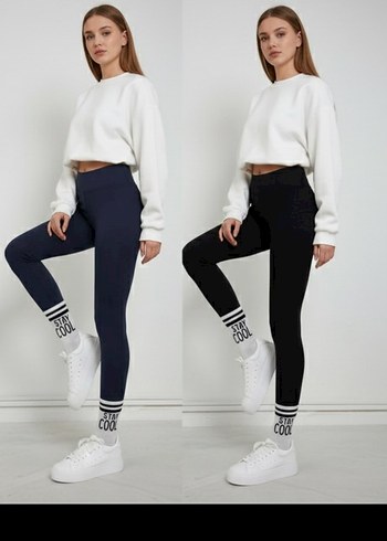 Siyah Mini Spor Tayt Kadınlar İçin - Görsel 4