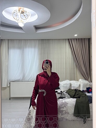 Diğer Bordo Abiye