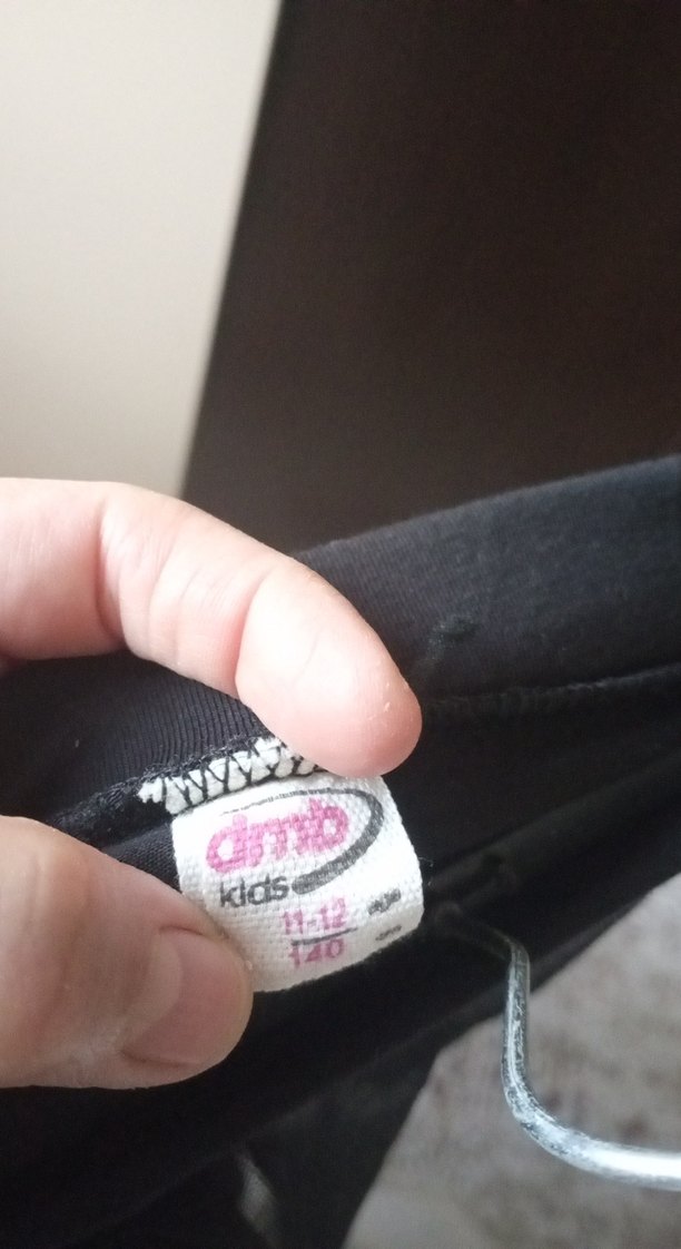 Uzun Siyah Gotik Dökümlü Etek 11-12yaş - Görsel 4