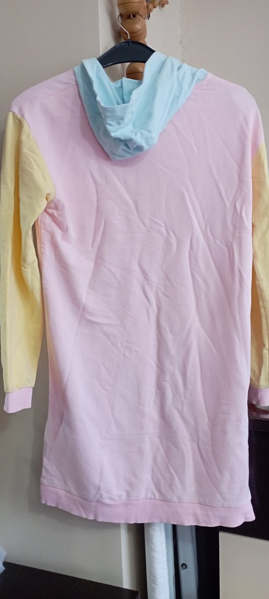 Kız Çocuk Uzun Kollu Renkli Sweatshirt - Görsel 3