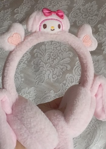 Pembe Peluş Oyuncak Kulaklık - Görsel 4