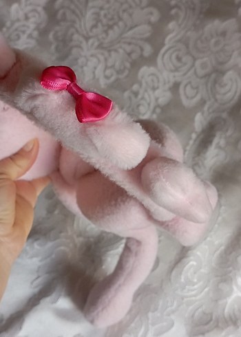 Pembe Peluş Oyuncak Kulaklık - Görsel 3