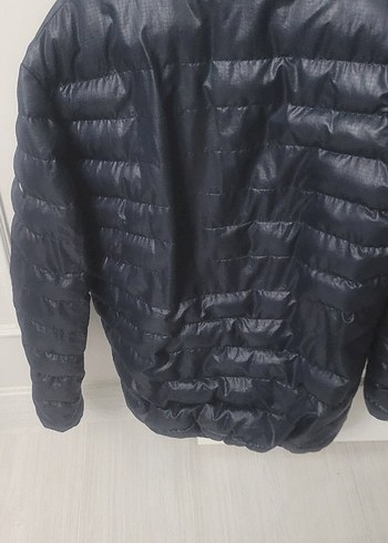 Siyah Fermuarlı Erkek Şişme Mont - Görsel 2