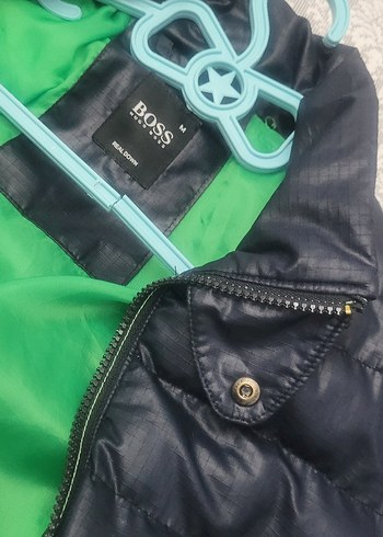 Siyah Fermuarlı Erkek Şişme Mont - Görsel 4