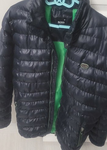 Siyah Fermuarlı Erkek Şişme Mont - Görsel 3