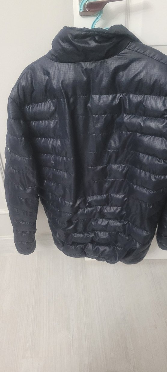 Siyah Fermuarlı Erkek Şişme Mont - Görsel 2