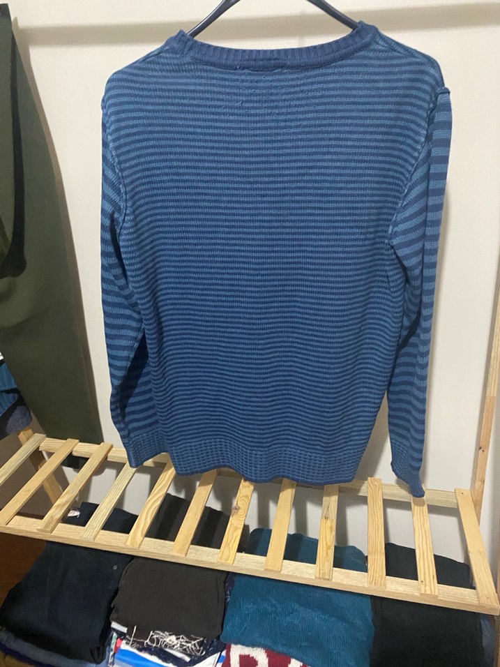 Erkek Lacivert Bisiklet Yaka Triko Kazak - Görsel 4