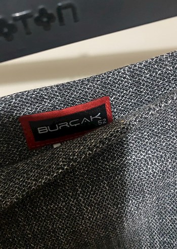 52 beden Gri  Uzun Etek - Görsel 4