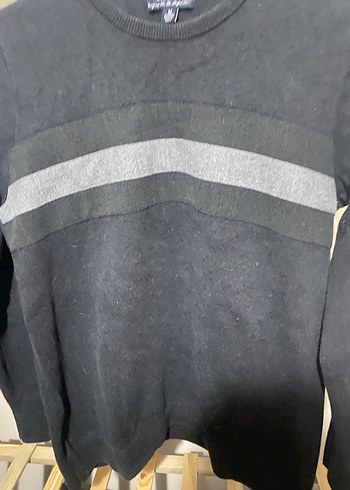 Gri Erkek Triko Kazak - Görsel 2