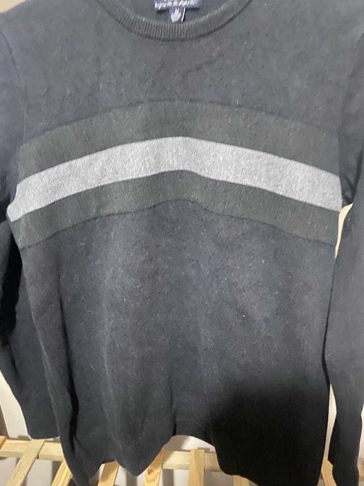 Gri Erkek Triko Kazak - Görsel 2