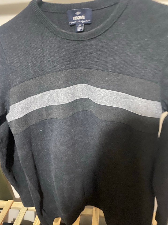 Gri Erkek Triko Kazak - Görsel 4