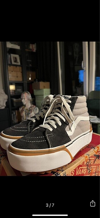 36 Beden Vans sk8 hi stacked