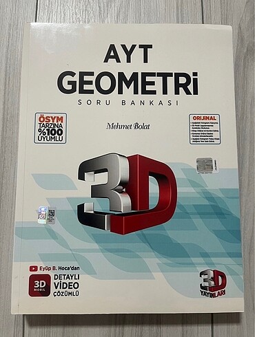 3D AYT GEOMETRİ SORU BANKASI