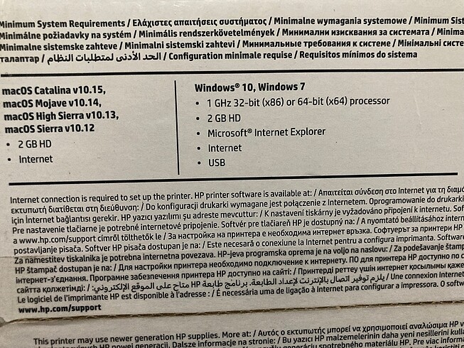Beden Renk WiFi yazıcı