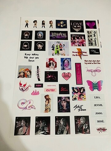 blackpink pc sticker