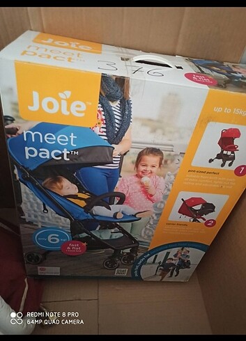 Sıfırından farksız joie bebek arabası 