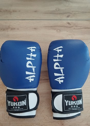 Alphaa Deri Erkek Boks Eldiveni Velcro
