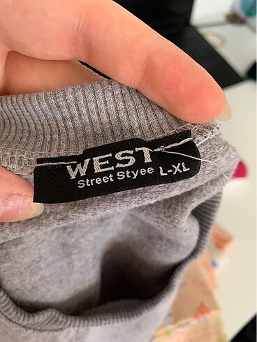 l Beden Gri sweat