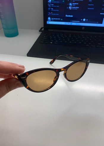 Leopar desenli gözlük - Görsel 2