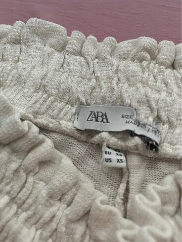 Zara Zara beyaz şort