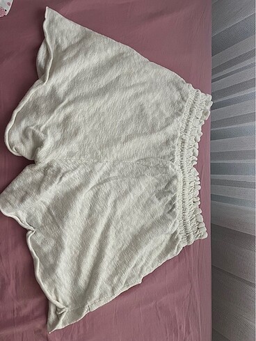 xs Beden Zara beyaz şort
