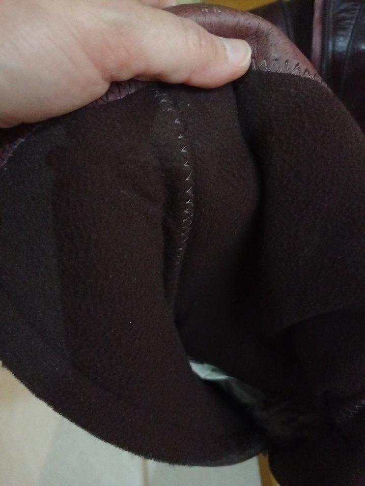 Kahverengi hakiki Deri Tokalı Kadın Çizme - Görsel 5