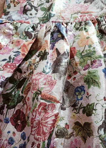 H&M Çiçek Desenli Kız Çocuk Elbisesi - Görsel 5