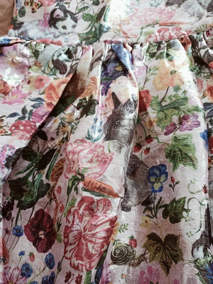 H&M Çiçek Desenli Kız Çocuk Elbisesi - Görsel 5