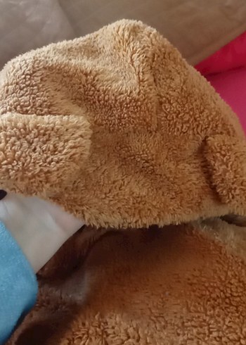 Kahverengi Kürklü çocuk Tulumu - Görsel 4