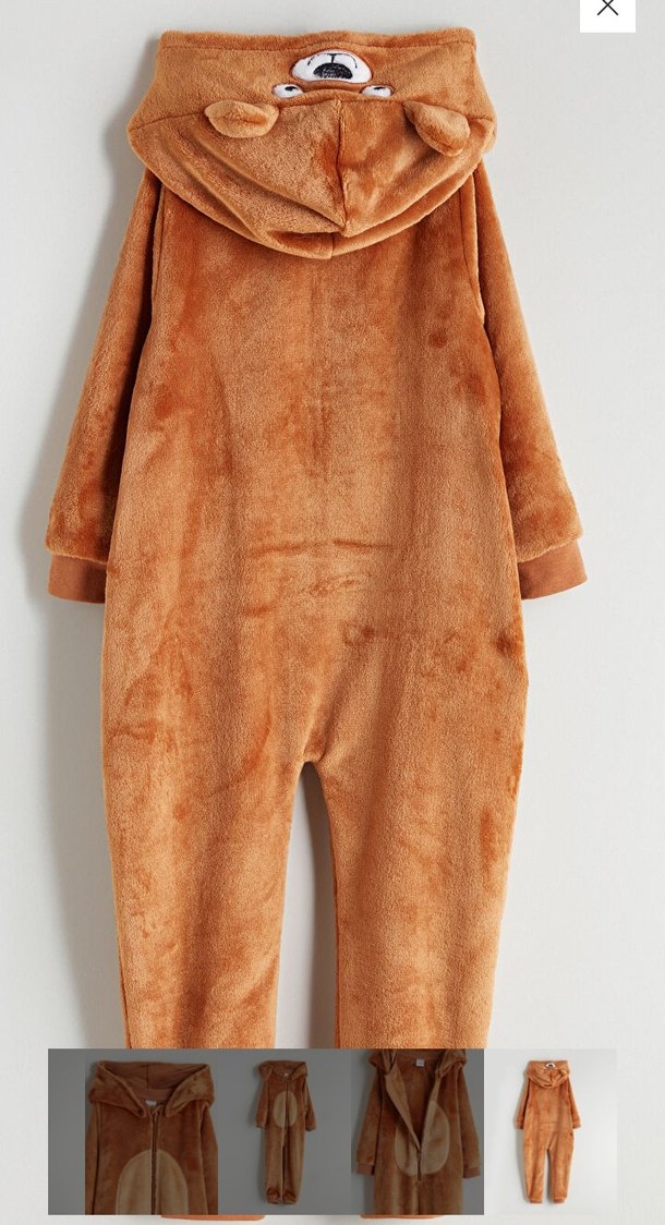 Kahverengi Kürklü çocuk Tulumu - Görsel 2