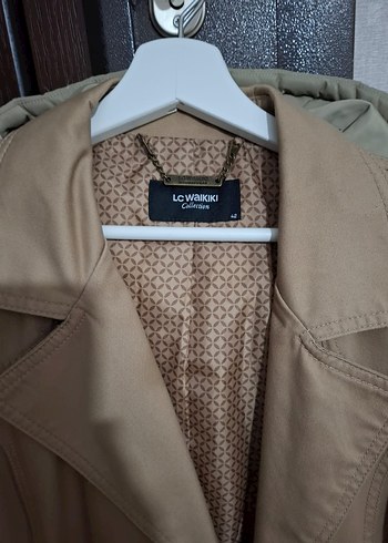 Bej Kadın Midi Trençkot - Görsel 2