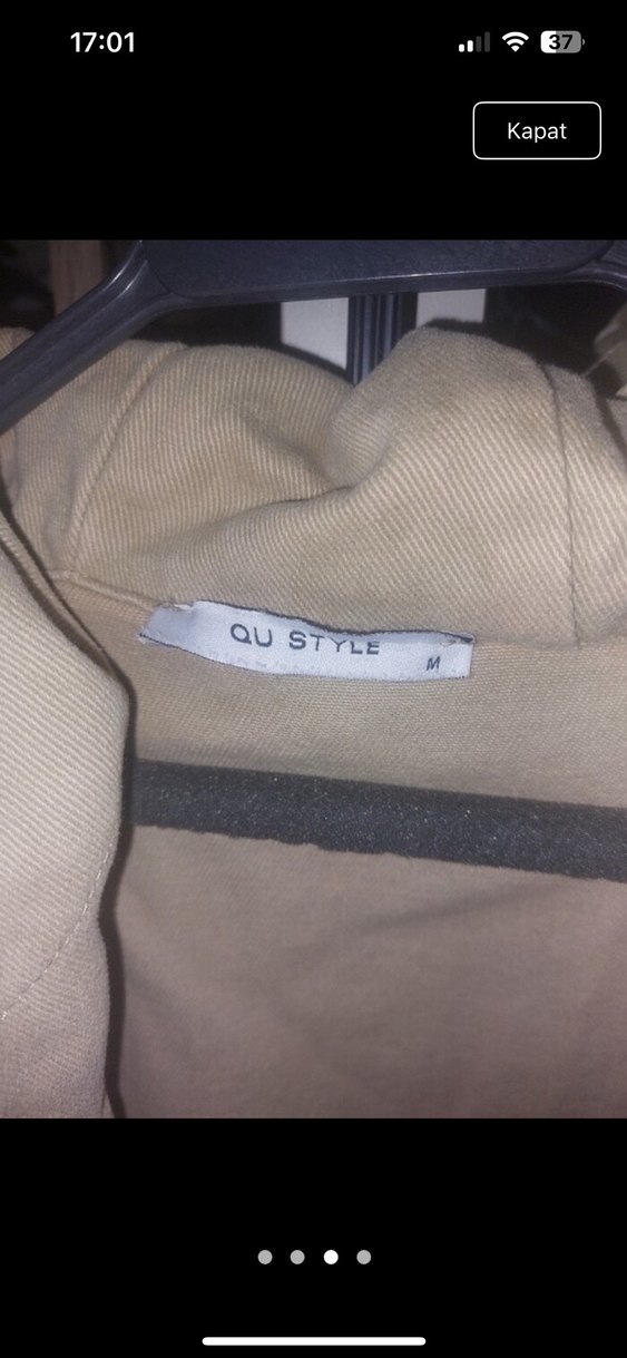 Bej Süet Kadın Ceket - Görsel 2