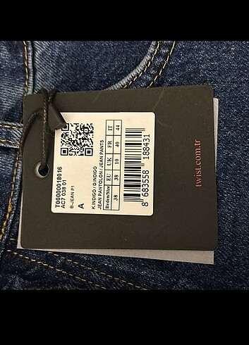 38 Beden Kadın jean pantolon