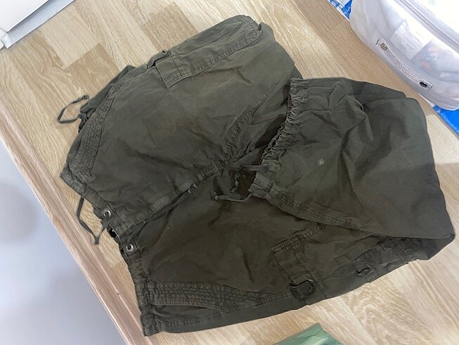 haihola yeşil haki kargo pantolon