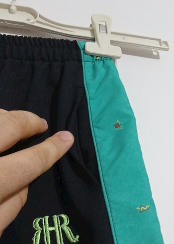 18-24 Ay Beden siyah Renk Nakışlı Erkek Çocuk Eşofman Altı