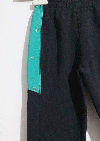 Gap hirval kids Nakışlı Erkek Çocuk turkuaz parçalı Eşofman Altı