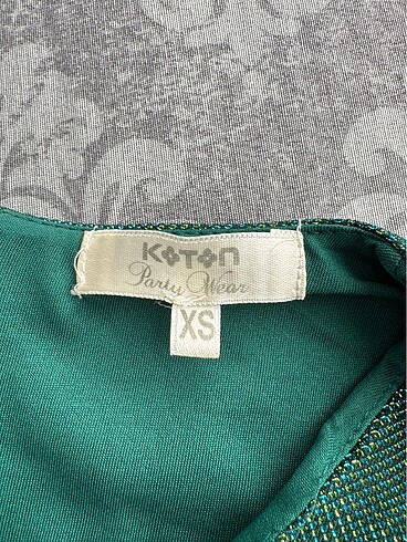 Yeşil ışıltılı şık elbise - Görsel 4