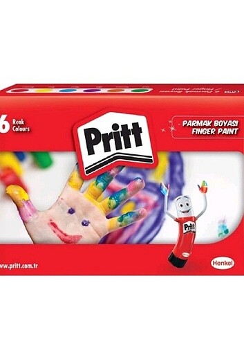 Pritt parmak boyasi 