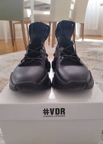 Vdr Gerçek Deri Kadın Sneaker 36 numara 