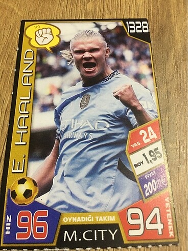 Beden çeşitli Renk Futbolcu kartı