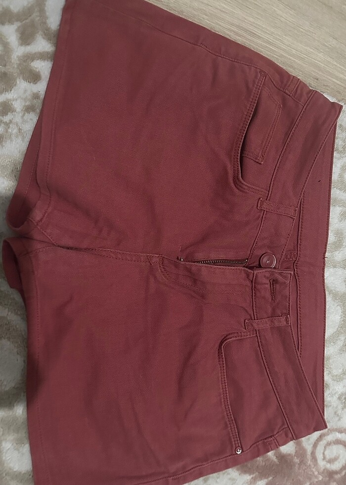 Gül kurusu şort - Görsel 2