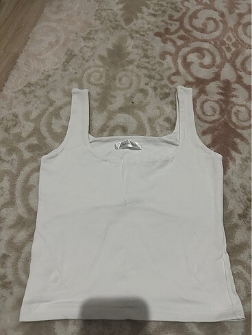 Beyaz askılı üst - Görsel 2