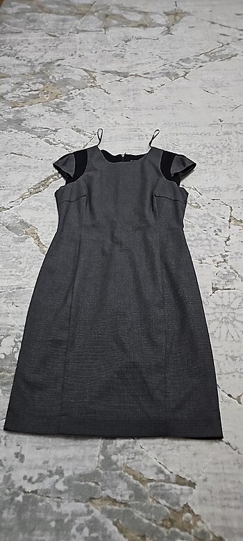 Zara gri elbise