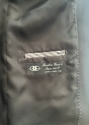 Siyah Düğmeli Erkek Takım Elbise - Görsel 4