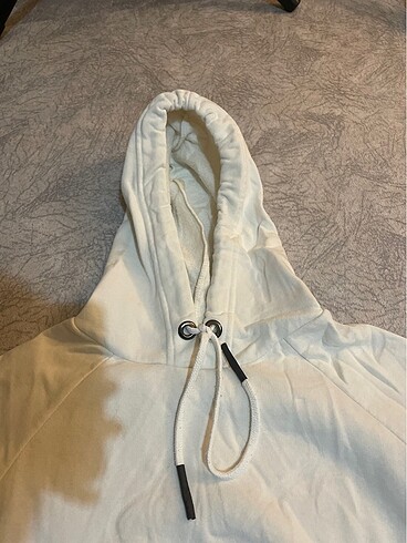 Addax beyaz sweatshirt