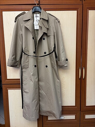 Zara oversize su geçirmez trençkot