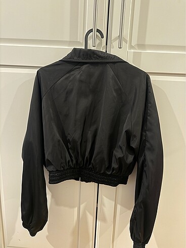 xs Beden siyah Renk Bershka Siyah Kısa Ceket