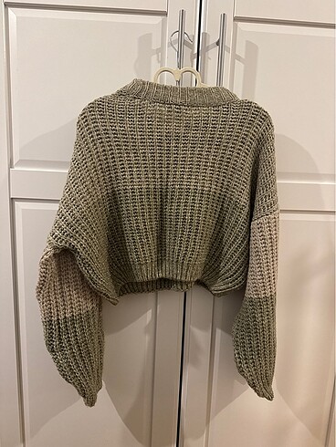xs Beden çeşitli Renk Stradivarius Crop Kazak
